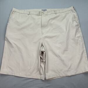Peter Millar Shorts Mens 48 Brown Wicking Performance Golf Casual Polyester